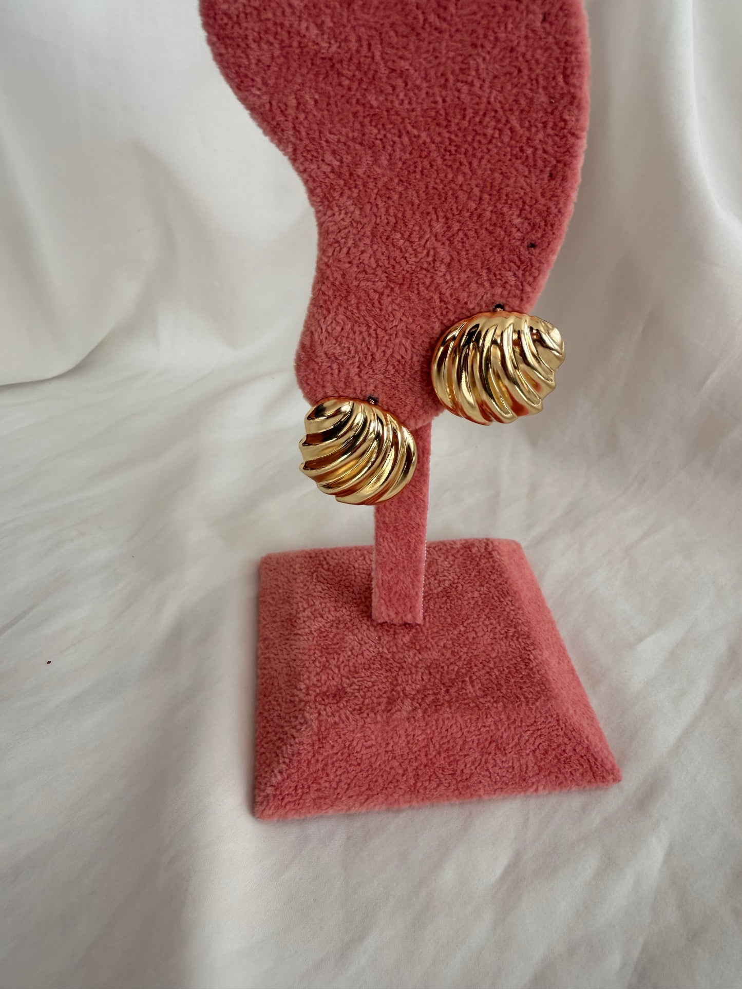 Orecchini Gertrude in acciaio inox colore oro e argento