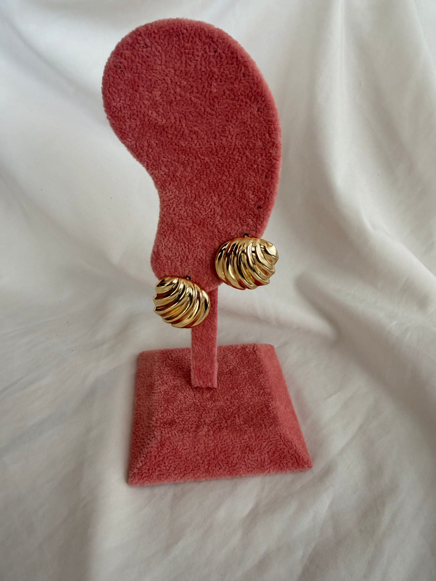 Orecchini Gertrude in acciaio inox colore oro e argento