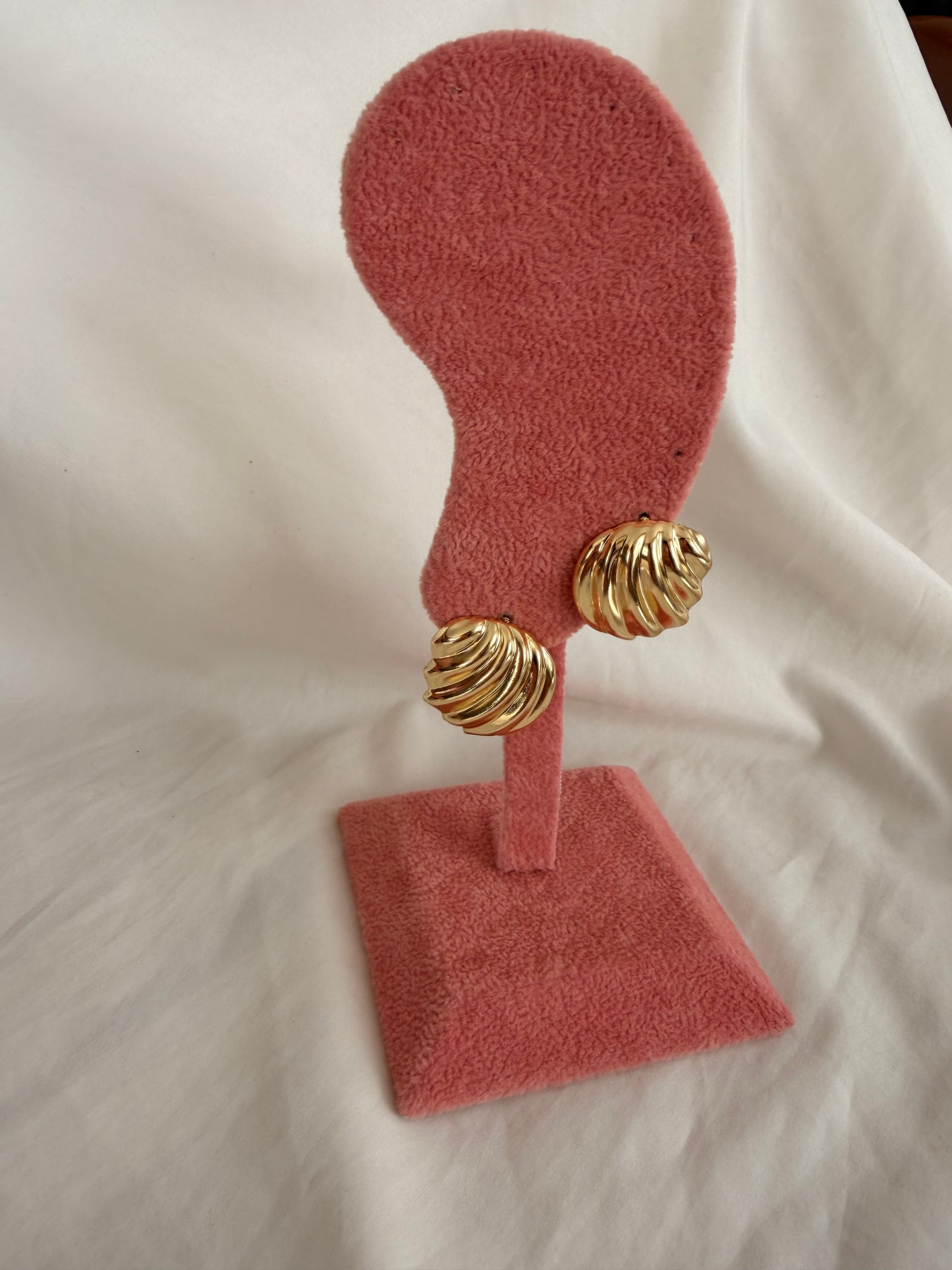 Orecchini Gertrude in acciaio inox colore oro e argento