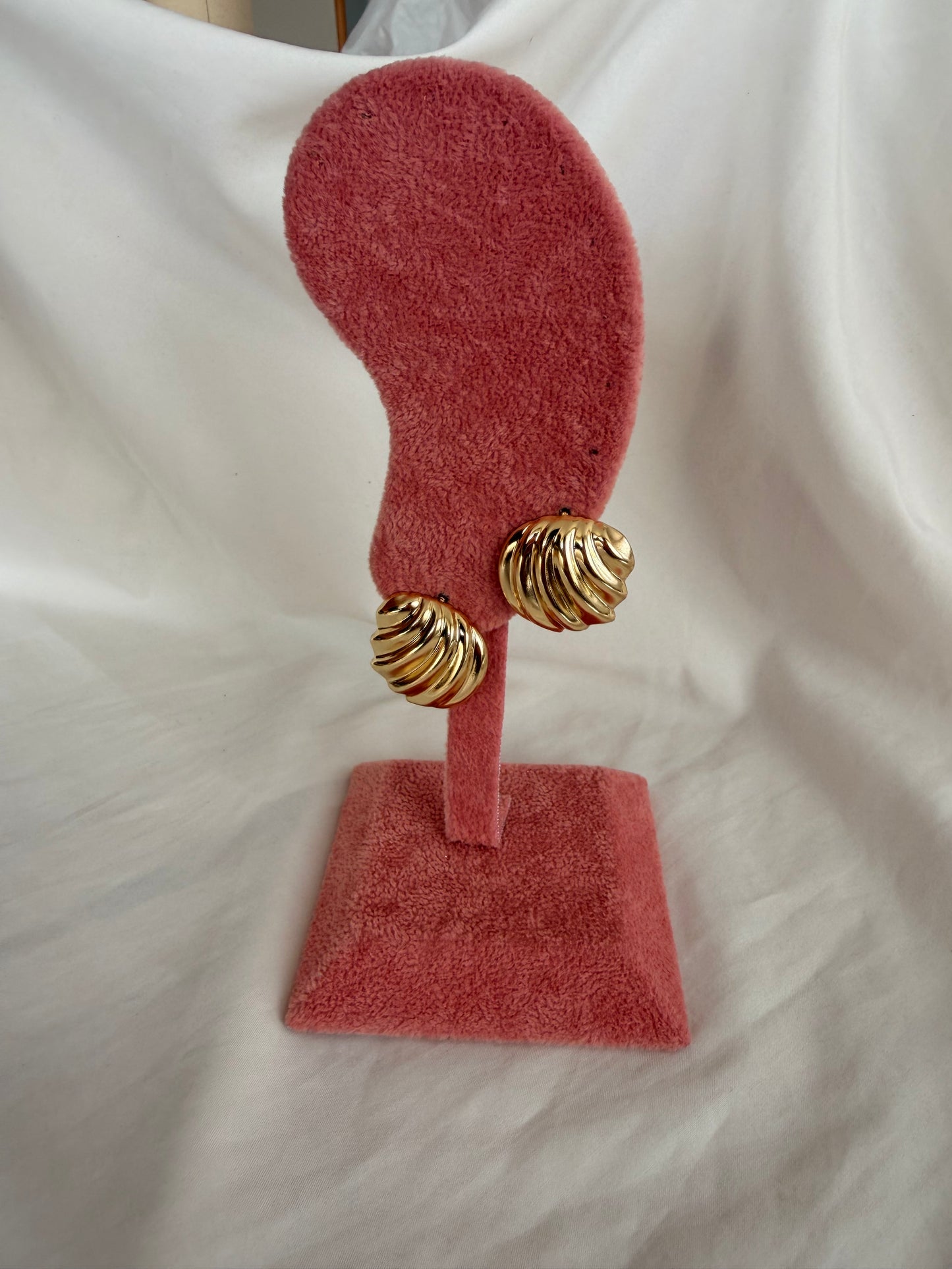 Orecchini Gertrude in acciaio inox colore oro e argento