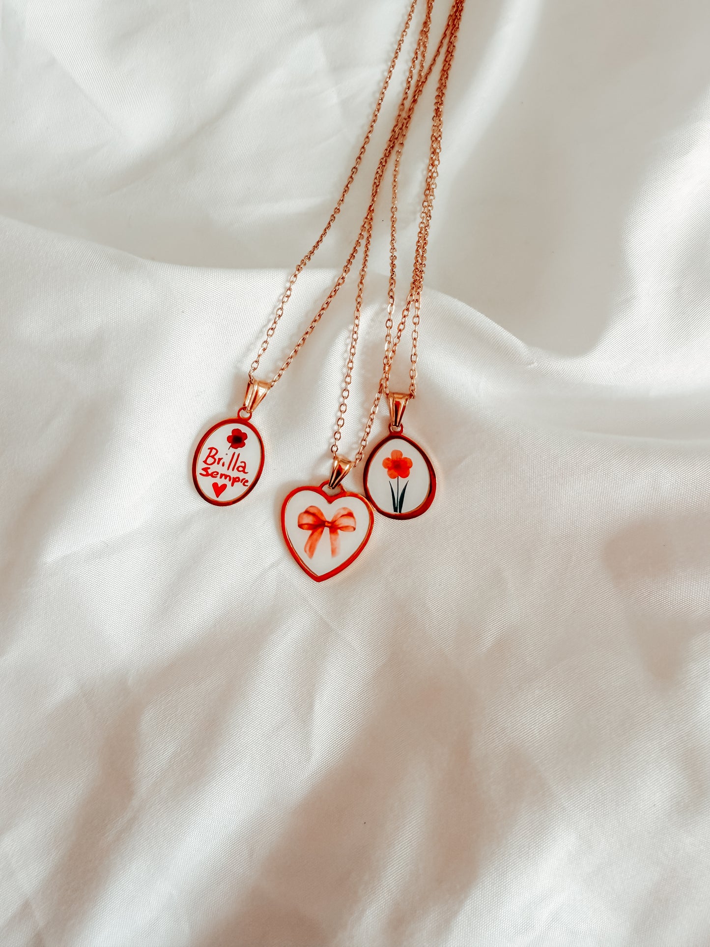 Collana collezione “Artemisia” in acciaio inox.