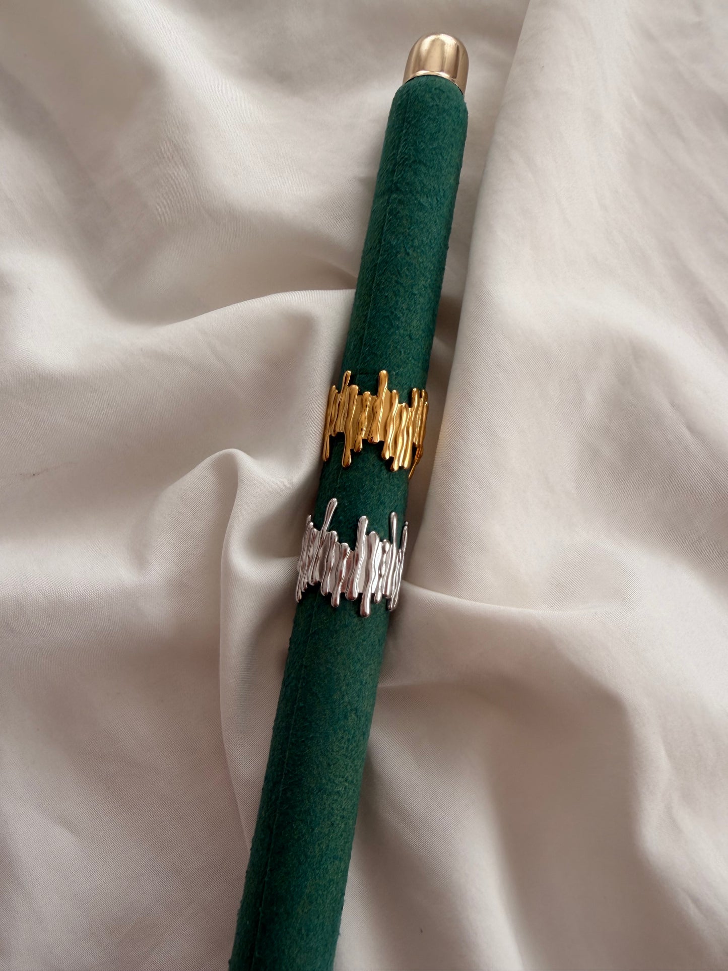 Anello Malala in acciaio inox, regolabile colori oro e argento