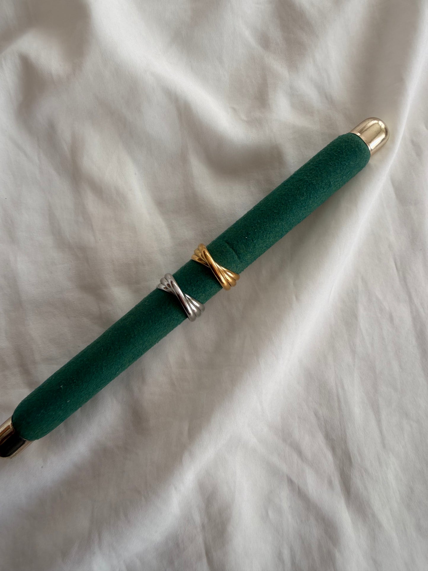 Anello Amelie in acciaio inox, regolabile. Colore oro e argento